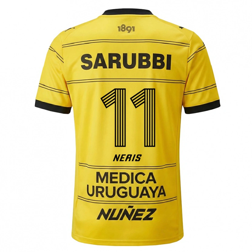 Danxen Dames José Neris #11 Geel Zwart Uitshirt Uittenue 2026/27 T-Shirt België