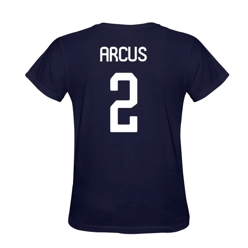 Heren Carlens Arcus #2 Donkerblauw Voetbalshirt T-shirt Ontwerp Shirt België